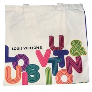 New Louis Vuitton Limited Edition Shinsen Exhibition Canvas Eco Tote Bag